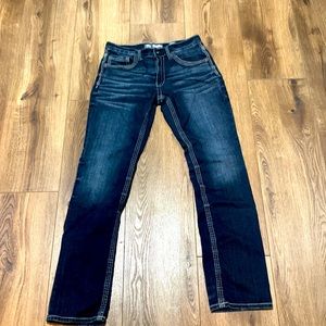 LIKE NEW! Men’s BKE JAKE straight jeans 32L